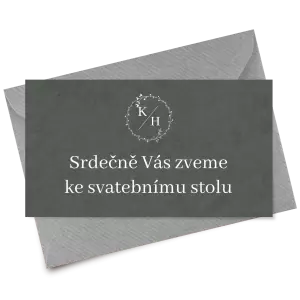 Papírová pozvánka RODIGO