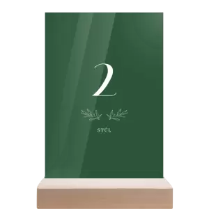Plexi číslo stolu MINA