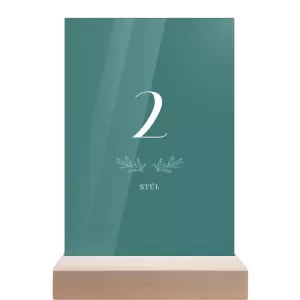 Plexi číslo stolu MINA