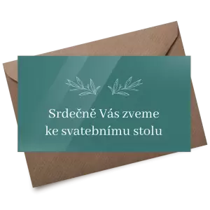 Plexi pozvánka MINA