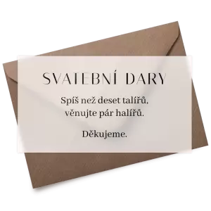 Plexi kartička dary MINA