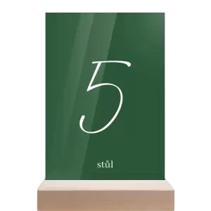 Plexi číslo stolu EASY