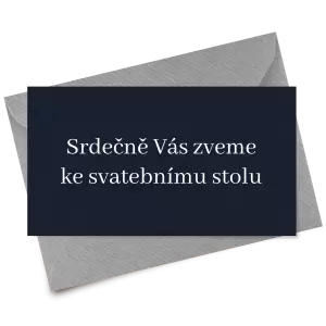 Papírová pozvánka EASY