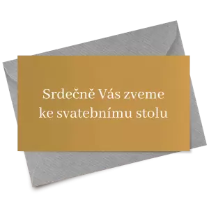 Papírová pozvánka EASY