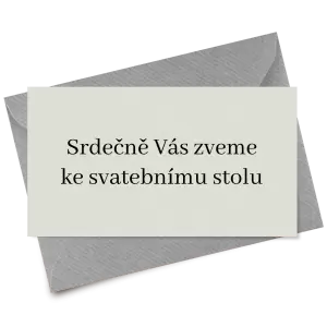 Papírová pozvánka EASY