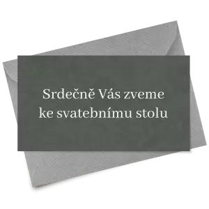 Papírová pozvánka EASY