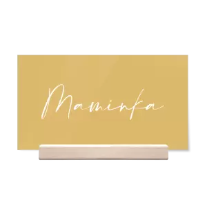 Papírová jmenovka EASY