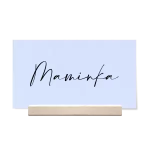 Papírová jmenovka EASY