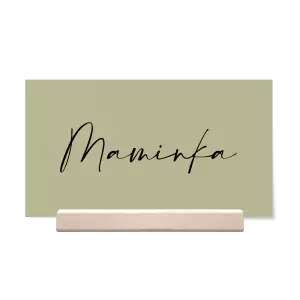 Papírová jmenovka EASY