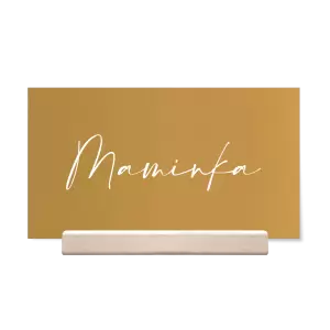 Papírová jmenovka EASY