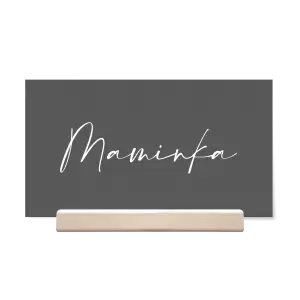 Papírová jmenovka EASY