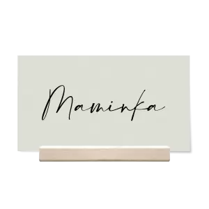 Papírová jmenovka EASY