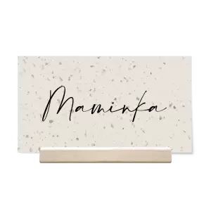 Papírová jmenovka EASY