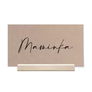 Papírová jmenovka EASY