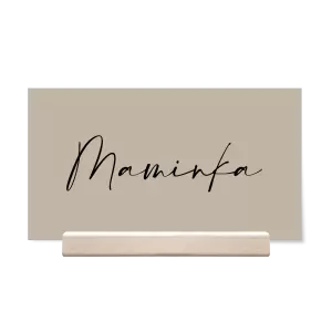 Papírová jmenovka EASY