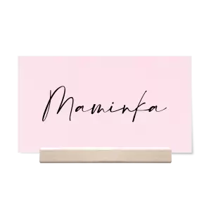 Papírová jmenovka EASY