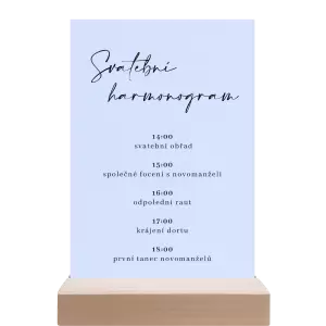 Papírový harmonogram EASY