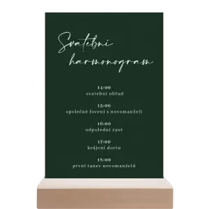 Papírový harmonogram EASY