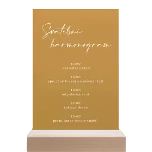 Papírový harmonogram EASY