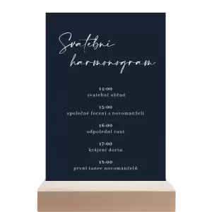 Papírový harmonogram EASY