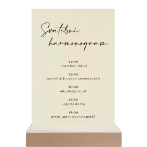 Papírový harmonogram EASY