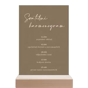 Papírový harmonogram EASY