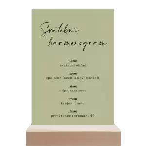 Papírový harmonogram EASY