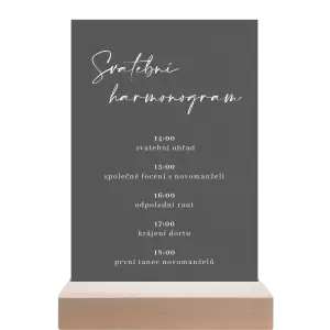 Papírový harmonogram EASY