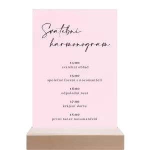 Papírový harmonogram EASY