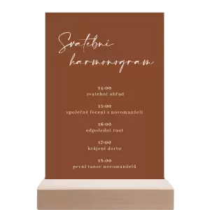 Papírový harmonogram EASY