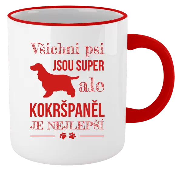 Hrnek Kokršpaněl je nejlepší