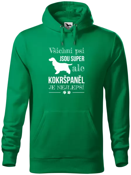 Pánská mikina Kokršpaněl je nejlepší