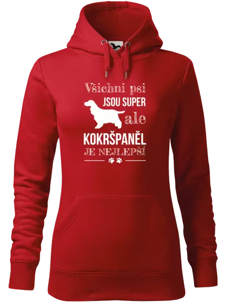 Dámská mikina Kokršpaněl je nejlepší