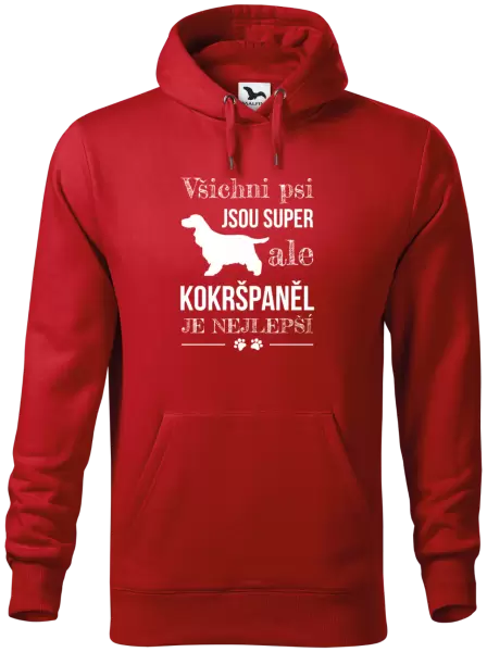 Pánská mikina Kokršpaněl je nejlepší