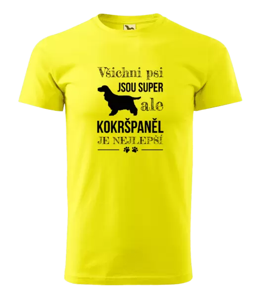 Pánské tričko Kokršpaněl je nejlepší