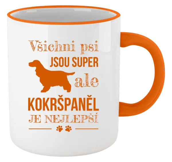 Hrnek Kokršpaněl je nejlepší