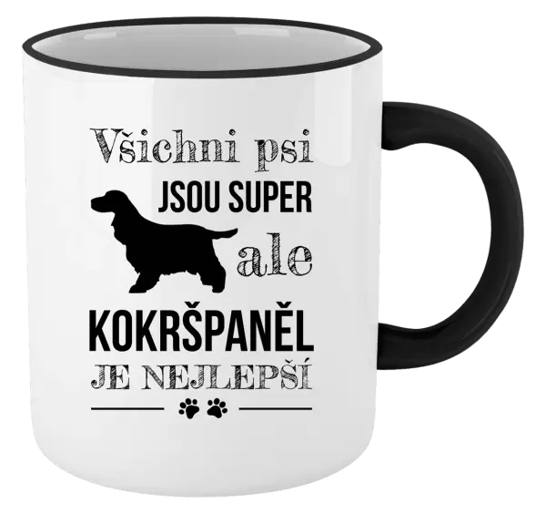 Hrnek Kokršpaněl je nejlepší