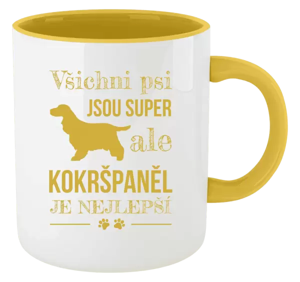 Hrnek Kokršpaněl je nejlepší