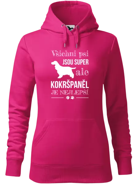 Dámská mikina Kokršpaněl je nejlepší