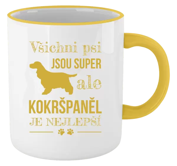 Hrnek Kokršpaněl je nejlepší