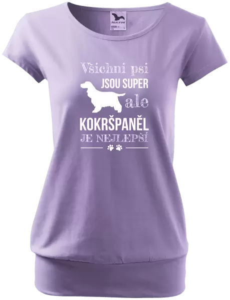 Dámské tričko Kokršpaněl je nejlepší