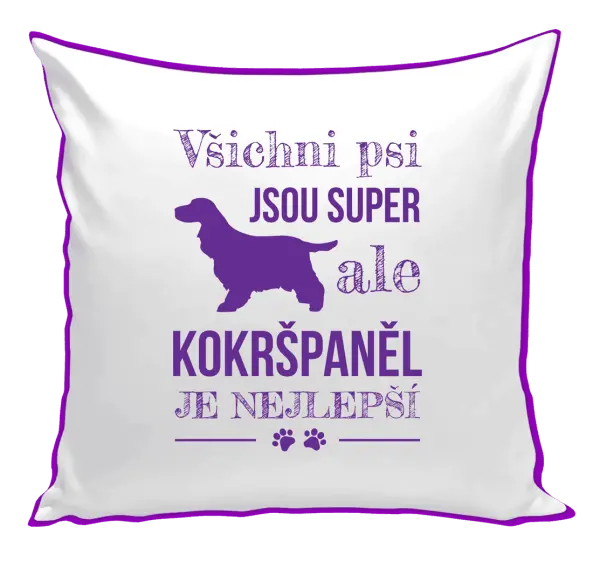 Polštář Kokršpaněl je nejlepší