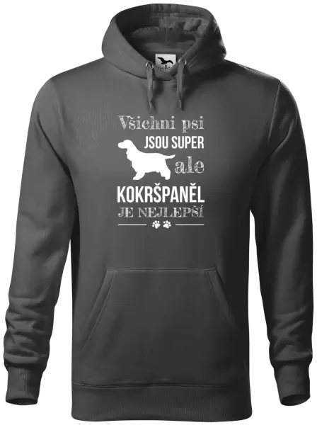 Pánská mikina Kokršpaněl je nejlepší
