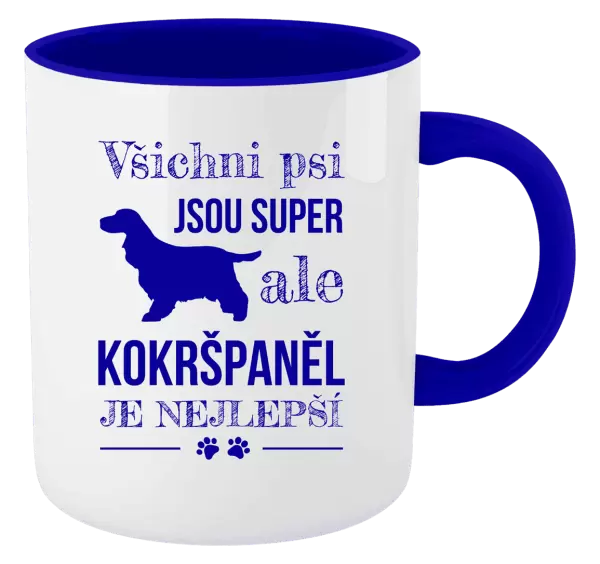 Hrnek Kokršpaněl je nejlepší