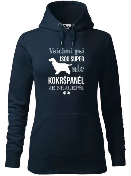 Dámská mikina Kokršpaněl je nejlepší