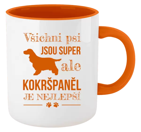 Hrnek Kokršpaněl je nejlepší