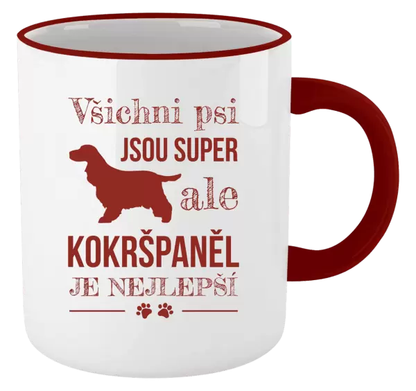 Hrnek Kokršpaněl je nejlepší