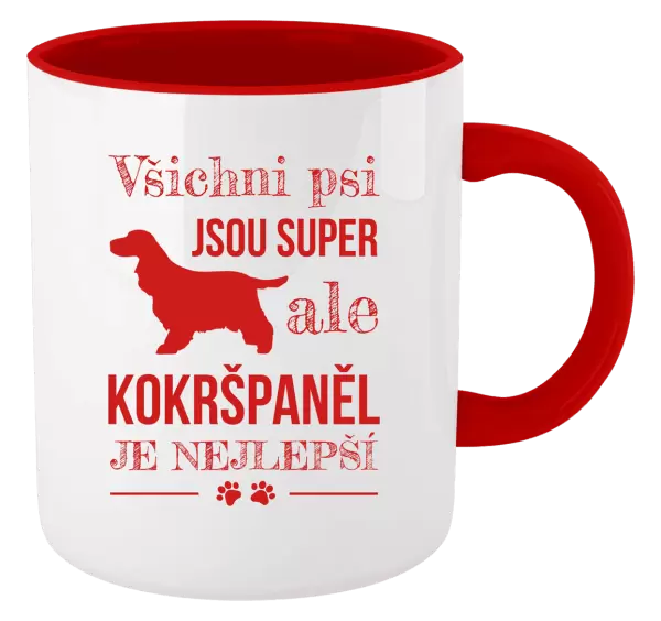 Hrnek Kokršpaněl je nejlepší