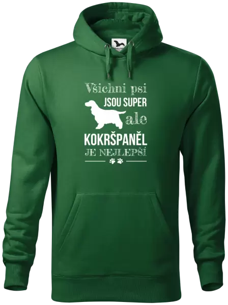 Pánská mikina Kokršpaněl je nejlepší