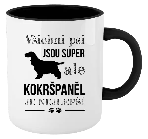 Hrnek Kokršpaněl je nejlepší